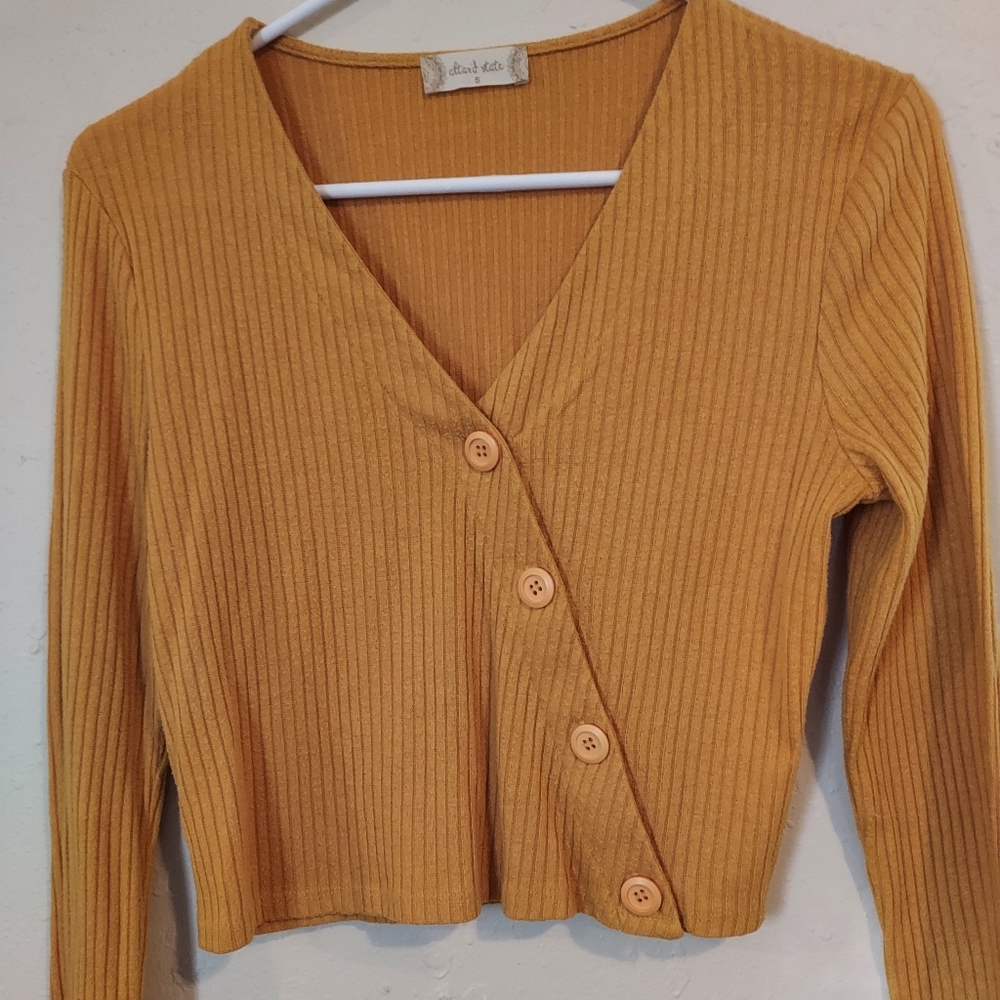 Altered State Small Long Sleeved cropped top